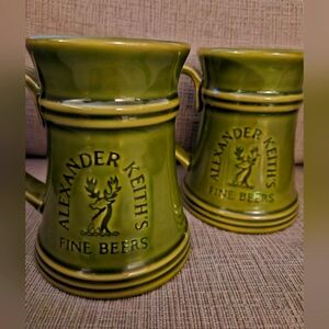 Alexander Keith's Set of 2 Beer Mugs